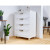 HETTICH Design Möbelfuß Aryta Edelstahl-Optik 50x50x150 mm, B-Ware Verpackung leicht eingerissen