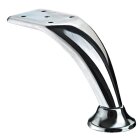 Hettich Design Möbelfuß Bresta, verchromt, 95 mm