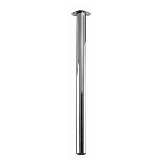Möbelfuß / Tischbein Tara, verchromt D 75 H 1100-1130 mm verstellbar B-Ware Note 1 mit minimalen Oberflächenspuren