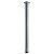 HETTICH Möbelfuß/Tischbein Tara, 75 x 1100-1130mm verstellbar, Alu-Optik