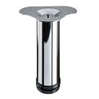 Hettich Möbelfuß/Tischbein, verchromt,...