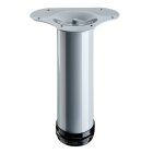 HETTICH Möbelfuß/Tischbein, Alu-Optik,...
