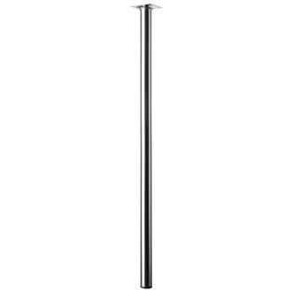 Möbelfuß / Tischbein Edelstahl finish, Ø 30 x 700 mm