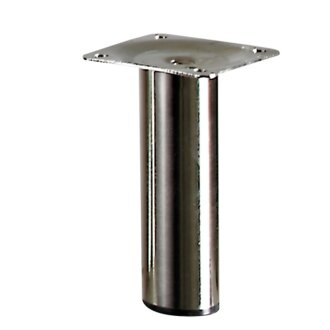 Möbelfuß, Edelstahl finish, Ø 30 x 100mm