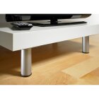 Hettich Möbelfuß, Edelstahl finish, Ø 30 x 100mm