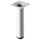 Möbelfuß, weiß, Ø 30 x 150mm