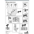 Topfscharnier W-45 für Eckschränke 35mm 2 Stück