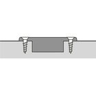 Topfscharnier W-45 für Eckschränke 35mm 2 Stück