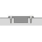 Topfscharnier Intermat W 90 -  35mm für Schränke mit Rahmen 2 Stück
