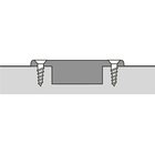 Topfscharnier Intermat W 90 -  35mm für Schränke mit Rahmen 2 Stück