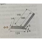 Klapphalter für Bänke und Tische