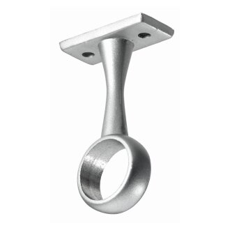 HETTICH Schrankrohrmittellager, Ø 20mm, Zinkdruckguss, grau