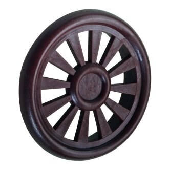 HETTICH Lüftungsgitter, rund, Ø 40 mm, Kunststoff, braun  4 Stück