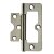 HETTICH Lamellentürscharnier 75 x 32mm, vernickelt, 2 Stück