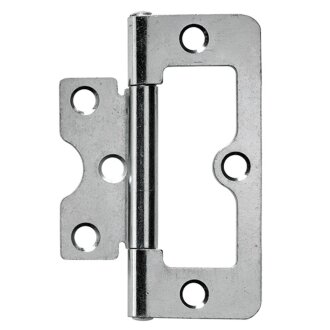 Hettich Lamellentürscharnier, 75 x 32 mm, verzinkt, 2 Stück