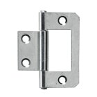 HETTICH Lamellentürscharnier, 38 x 20mm, verzinkt, 2...