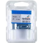 Hettich Rahmenunterteil für Stahlzarge, 15 mm, verzinkt, 2 Stück