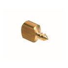 Hettich Bodenträger zum Schrauben, vermessingt, 8...