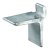 Bodenträger für Schiene 11/13,5 alu/silber, 8 Stück