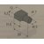 Bodenträger mit 7mm Hülse Messing matt