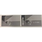 HETTICH Bodenträger, 5mm, höhenverstellbar, 8 Stück