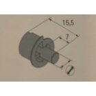 HETTICH Bodenträger, 5mm, höhenverstellbar, 8 Stück