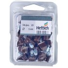 Hettich Bodenträger safety, 5 mm, braun, 20 Stück