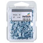 Hettich Löffelbodenträger, 5mm, verzinkt, 60 Stück