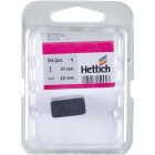 Pinnwandmagnet 5 x 10 x 20mm schwarz 4 Stück