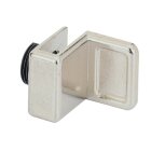 HETTICH Griff für Glasstür bis 6mm, vernickelt