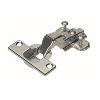 Hettich Topfscharnier SlideOn mittelwand, vernickelt, 35 mm, 12 Stück