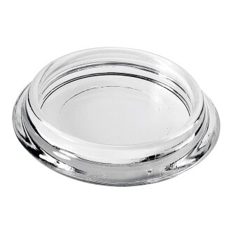 Hettich Möbeluntersetzer, rund, Ø 50/40 mm, transparent, 4 Stück