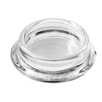 Hettich Möbeluntersetzer, innen Ø 23 mm, außen Ø 35 mm, transparent, 4 Stück