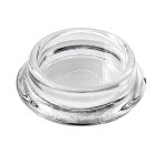 HETTICH Möbeluntersetzer, innen Ø 23mm, außen Ø 35mm, transparent, 4 Stück