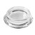 HETTICH Möbeluntersetzer, innen Ø 23mm, außen Ø 35mm, transparent, 4 Stück