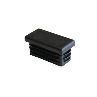 Einsteckgleiter 40 x 20mm schwarz