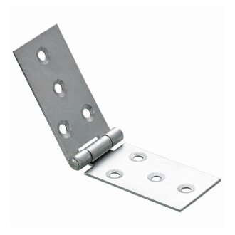 Hettich Scharnier, 33 x 120 mm, verzinkt, 2 Stück