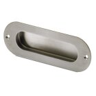 HETTICH Einlassgriff, 120 x 40mm, Edelstahl