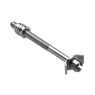 HETTICH Verbindungsschraube mit Muffe M8 x 100mm verzinkt silber 2 Stück