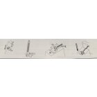 Verbindungsschraube mit Muffe M8 x 100mm verzinkt silber...