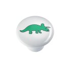Knopf Kunststoff weiß Ø 32mm, Dino