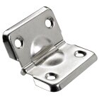 Hettich Schatullenscharnier, 40 x 45 mm, vernickelt, 2 Stück