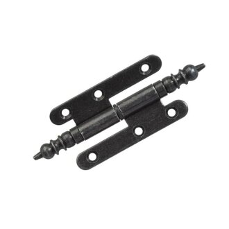HETTICH Türband DIN links antik mit Zierkopf, 80 x 45mm