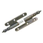 HETTICH Türband DIN links antik mit Zierkopf, 80 x 45mm