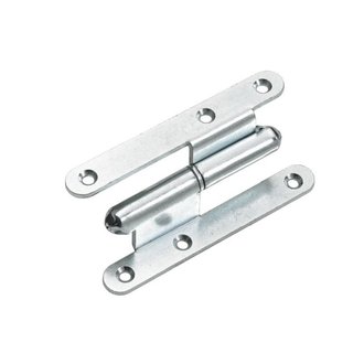 Türband 110 x 44mm DIN Links, verzinkt