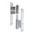 HETTICH Türband DIN Links, 110 x 44mm, verzinkt
