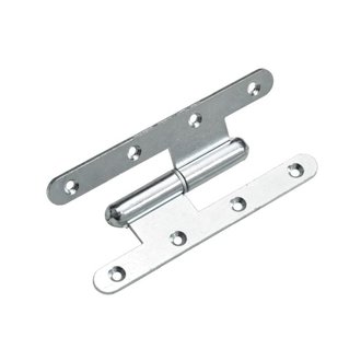 Türband 140 x 70mm DIN Links verzinkt