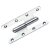 Hettich Türband DIN links, 140 x 70 mm, verzinkt