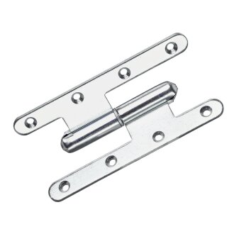 Hettich Türband DIN rechts, 140 x 70 mm, verzinkt