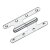 Türband DIN Rechts 140 x 70mm verzinkt